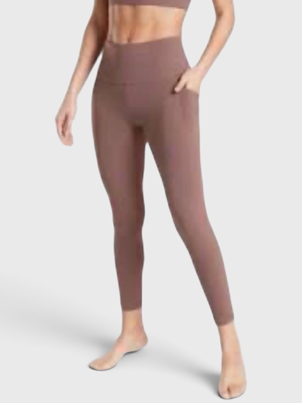 805 Athleta Salutation Stash Leggings with Side Pockets